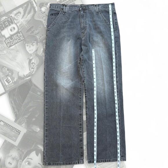 Gray y2k Baggy DKNY Denim Jeans - Picture 5 of 7